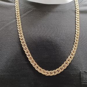Rare Givenchy Paris Vintage 1980s Double Curb Link Chain